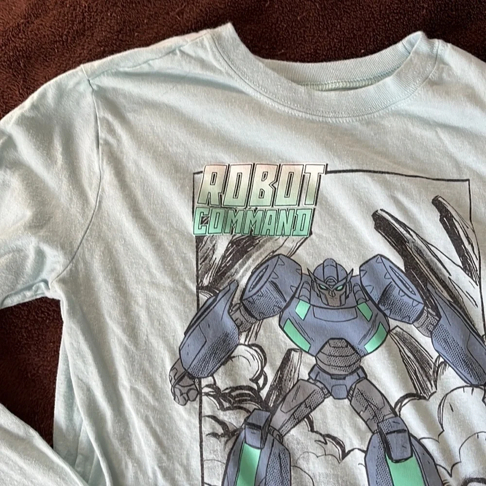 Robot long sleeve shirt